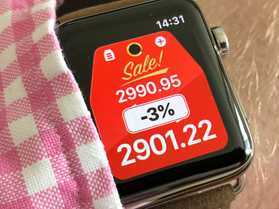 Apple Watch App Tiny Sale - Applicazione Mobile
