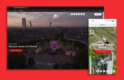 Sito Web - udrone.it - Website Creation