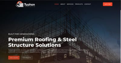 Building a Strong Digital Presence for Typhon Steel Manufacturing - Redes Sociales