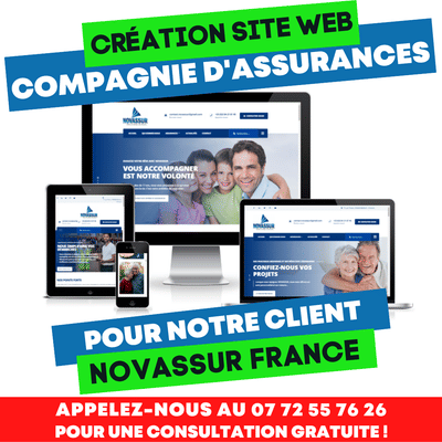 Création site web assurances - Website Creation