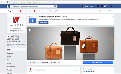 Digital Marketing for a Leather-goods brand - Stratégie digitale
