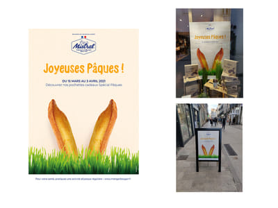 Campagne opérationnelle Biscuiterie Mistral® - Graphic Design