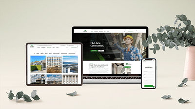 Construart - Site web - Création de site internet