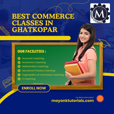 Mayank tutorials Ghatkopar- Best Commerce Classes in Ghatkopar - Marketing