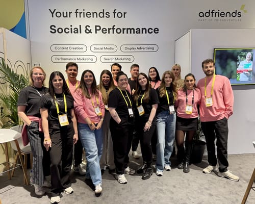 adfriends - Your Friends for Social, Creation & Performan cover