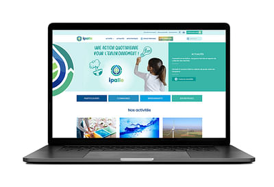 Site vitrine - IPALLE - Création de site internet
