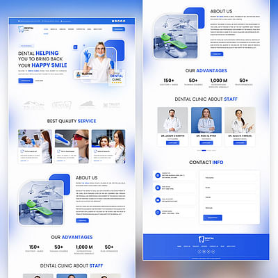 Dental Praxis Website - Website Creation