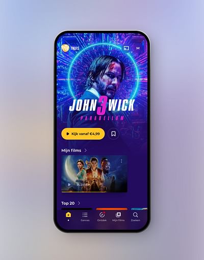 Award winning VOD experience. - Grafische Identiteit