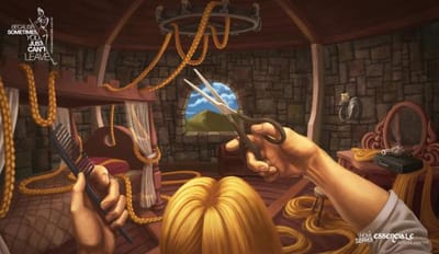 Rapunzel - Publicité