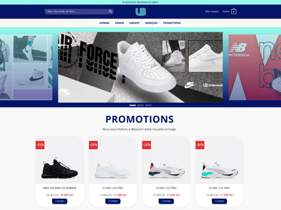 Création d'un site web pour Unibrandz - Creación de Sitios Web