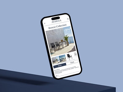 AUDEGA – E-Commerce für exklusive Möbel - E-Commerce