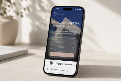 Matálicas Bersan: Diseño web - Creación de Sitios Web