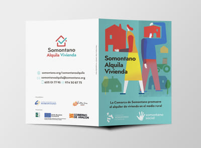Somontano Alquila Vivienda - Diseño Gráfico