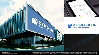 Zerodha Brand Identity and Web Design - Werbung