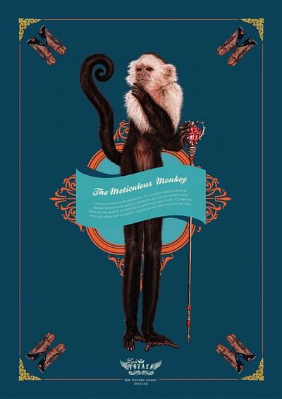 The Meticulous Monkey - Publicidad