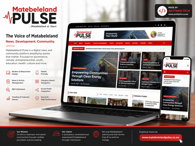 Matebeleland Pulse - Creación de Sitios Web