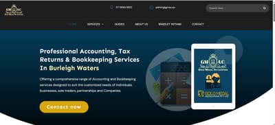 Tax Consultant Website Developed - Creación de Sitios Web