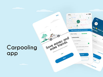 Carpooling App - Mobile App