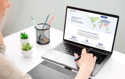 Web redesign and Brand collaterals - Permits Foundation - Website Creation