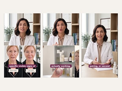 Recherche client et publicités pour une marque de soins - Marketing