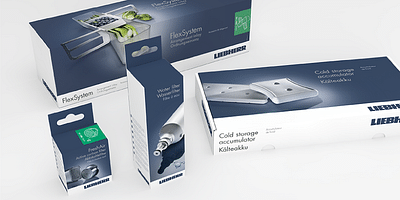 Liebherr Weltweiter Packaging Launch Zubehör - Werbung