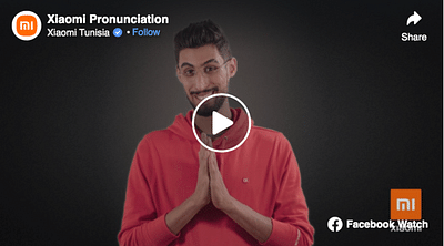 Spot vidéo Xiaomi Tunisie - Online Advertising