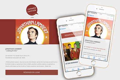 Comédie Centrale - E-mail Marketing
