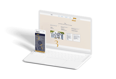 MARINE PATRIMOINE : site vitrine - SEO - SEA - Création de site internet
