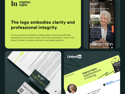 Personal Brand Case Study: Marion Hahn - Branding & Positioning