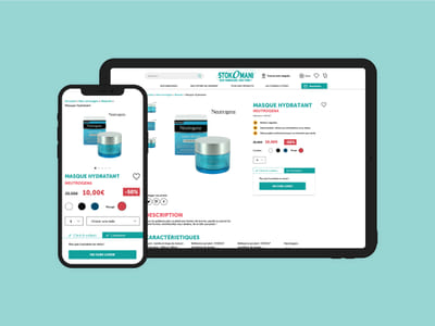 site eCommerce Stokomani - E-commerce