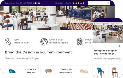 Caso studio Ellero Chairs - Estrategia digital