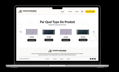 QUAGLIA DIFFUSION : Création d’un configurateur 3D sur-mesure - Diseño Gráfico