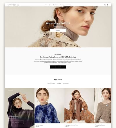 Una nuova veste per Natyoural - eCommerce - E-Commerce