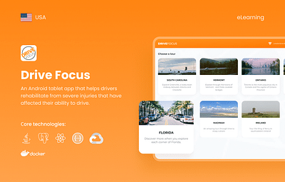 DriveFocus: A video-based learning app for drivers - Mobile App