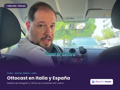 Social Media Management para Ottocast en Italia y España - Redes Sociales