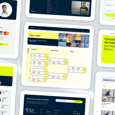 A New Digital Era for Catalan Padel - Web Applicatie