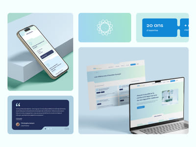Refonte UX/UI Isocèle Médical - Ergonomie (UX / UI)