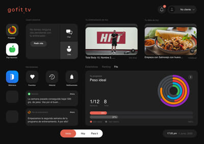 Gofit.tv - Usabilidad (UX/UI)