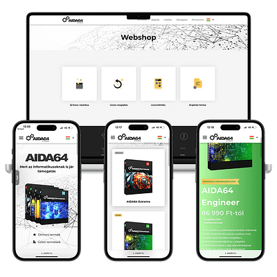 AIDA64 Web App - Software Ontwikkeling