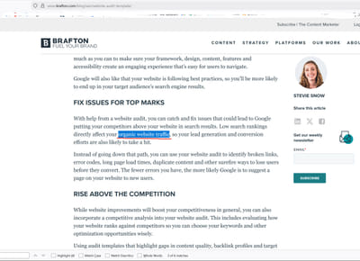 Content Development Service - Advertising