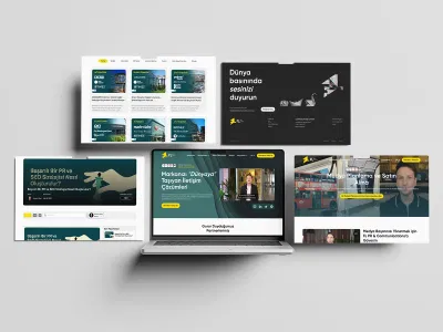 Webflow Re-Design for PR Agency - Création de site internet