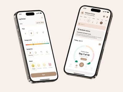 App Redesign & Brand Identity Refresh for a Wellness Product - App móvil
