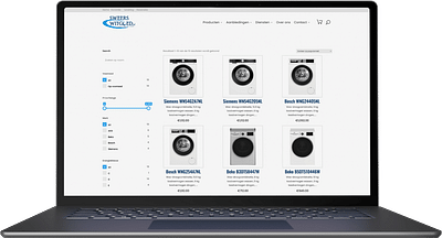 Automatische webshop - Website Creatie