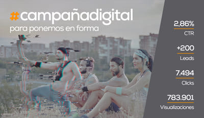 Una campaña digital para ponernos en forma 💪 - Publicidad Online