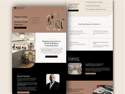New Website for Sinniah Uberoi - Creación de Sitios Web