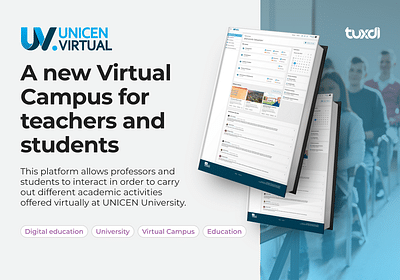 A new Virtual Campus for teachers and students - Usabilidad (UX/UI)
