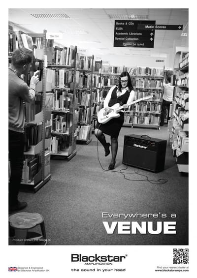 Everywhere's a Venue, Library - Advertising