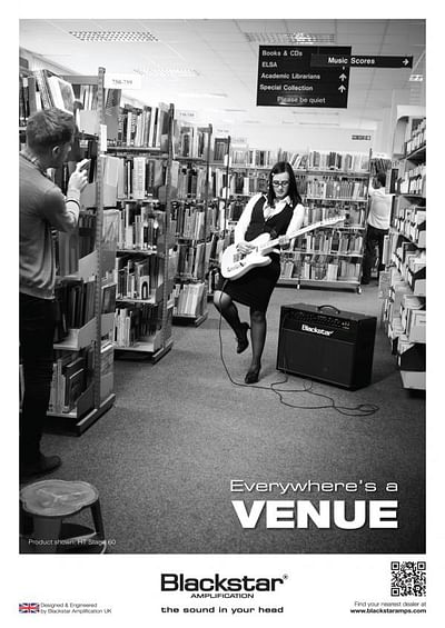 Everywhere's a Venue, Library - Reclame