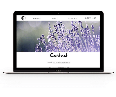 Anne Cavier Website - Creación de Sitios Web