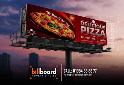 Billboard Advertising for Restaurant - Rédaction et traduction